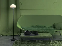 Vienda gulvlampe E14 - Hvit/Svart