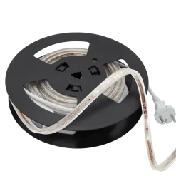 230V LED-Strip 9,2W 3000K IP65 Dimbar m/stikkontakt - 20 meter