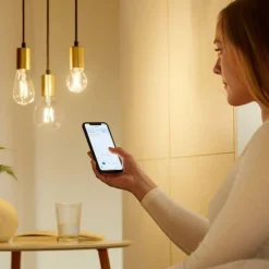 WiZ E27 Lyspære filament A64 6,7W Wifi - Justerbar fargetemperatur 2700-6500 Kelvin