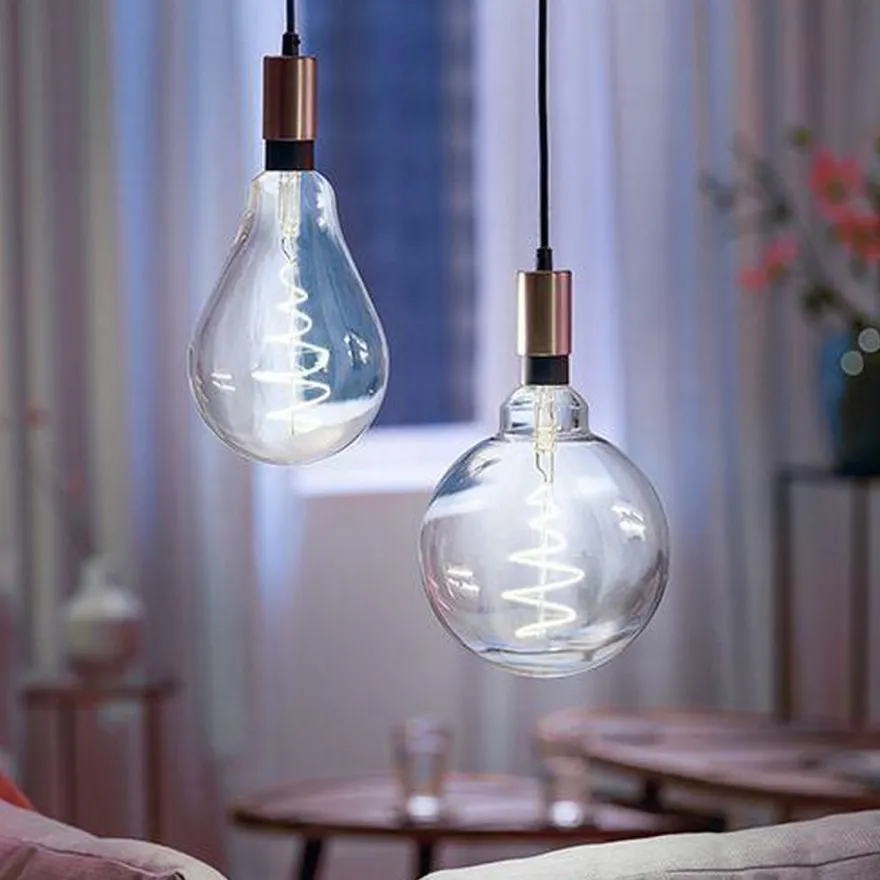 WiZ E27 Lyspære filament G200 6,5W Wifi - Justerbar fargetemperatur 2700-6500 Kelvin