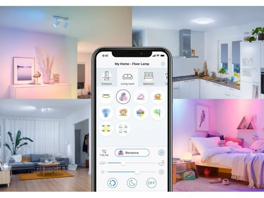 WiZ E14 Lyspære 4,9W Wifi P45 - Fullfarge