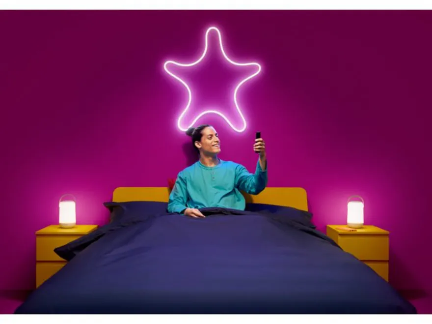 WiZ Neon flex strip LED 3 meter Wifi - Fullfarge